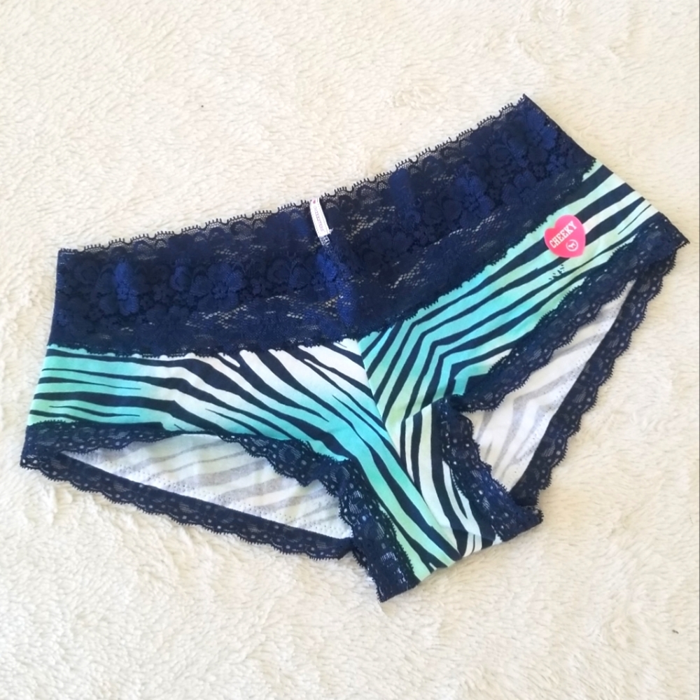 Victoria's Secret PINK Vintage Low Rise Cheeky Boyshort Panty NWT Y2K Ombre
